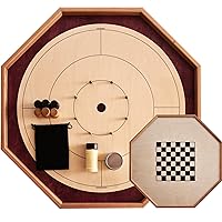 The Baltic Bircher Board - Large Traditional Crokinole Board Game Set