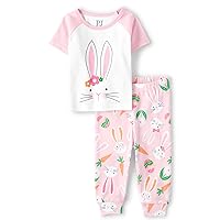 The Children's Place Easter Family Matching Snug Fit Cotton Pajamas
