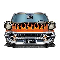Beistle 1950's Hot Rod Photo Prop for 50's Theme Party Decorations, Made in USA Since 1900, 25