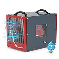 Abestorm Commercial Dehumidifier,198 Pint Dehumidifier with Drain Hose for Basements,Crawl Spaces,and Whole House,Energy Star Listed,Covers up to 2,600 Sq Ft,Auto Defrost,Memory Start,5-Year Warranty