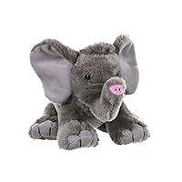 African Elephant Baby Stuffed Animal, Plush Toy by Wild Republic, Gifts for Kids, Cuddlekins 8 Inches