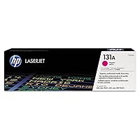 HP 131A Magenta Toner Cartridge | Works with HP LaserJet Pro 200 color M251 Series, HP LaserJet Pro 200 color MFP M276 Series | CF213A