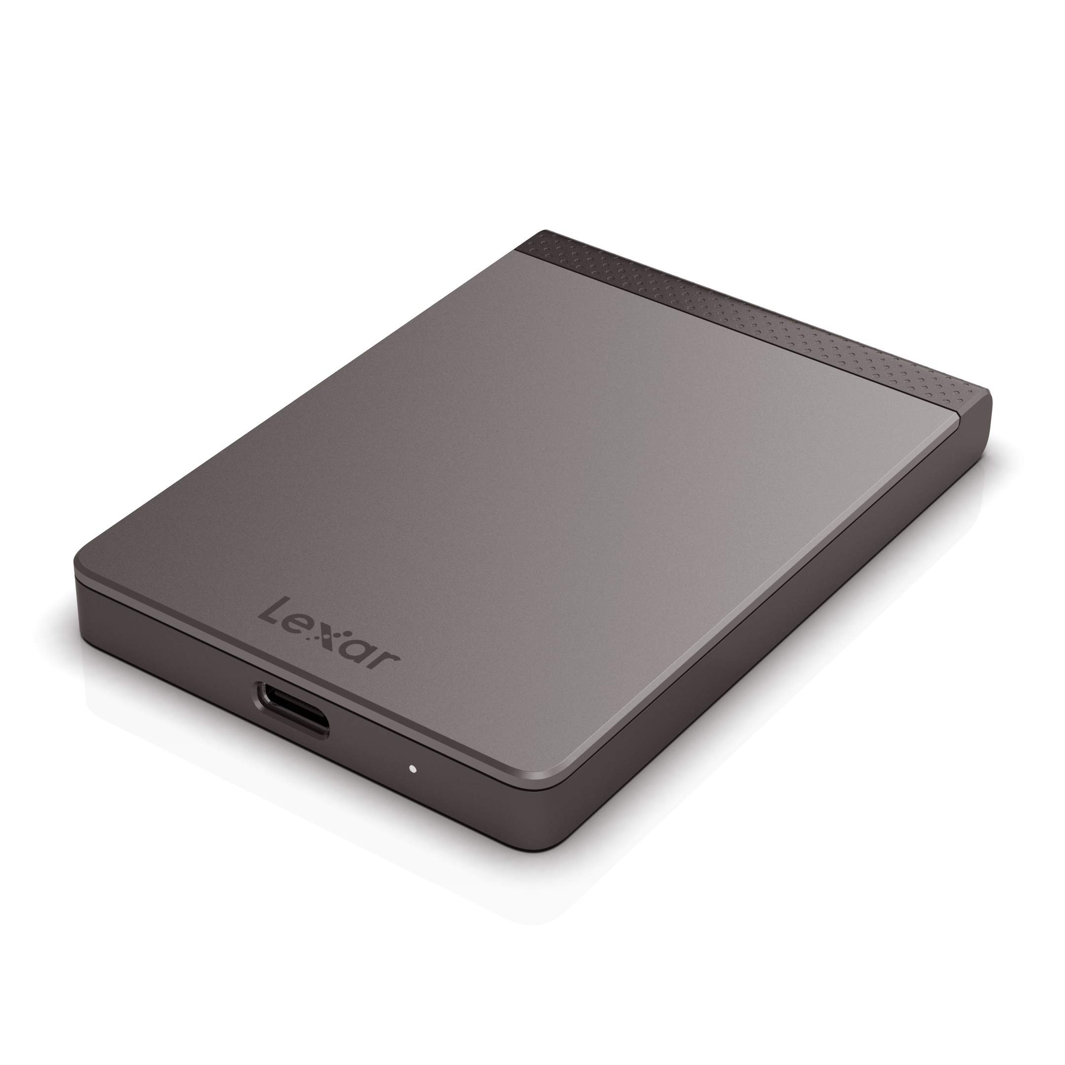 Lexar SL200 1TB Portable SSD, Up to 550MB/s, USB-C, External Solid State Drive (LSL200X001T-RNNNU)