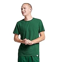 Russell Athletic Men's Dri-Power Short Sleeve Tees, Moisture Wicking, Odor Protection, UPF 30+
