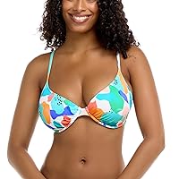 Body Glove Women's Solo Underwire D, Dd, E, F Cup Bikini Top Swimsuit