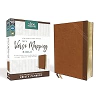 NIV, Verse Mapping Bible, Leathersoft, Brown, Comfort Print: Find Connections in Scripture Using a Unique 5-Step Process NIV, Verse Mapping Bible, Leathersoft, Brown, Comfort Print: Find Connections in Scripture Using a Unique 5-Step Process Imitation Leather