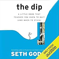 The Dip The Dip Audible Audiobook Hardcover Kindle Paperback Preloaded Digital Audio Player