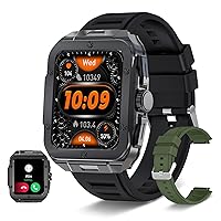 Military Smart Watch for Men(Answer/Dial Calls),1.85