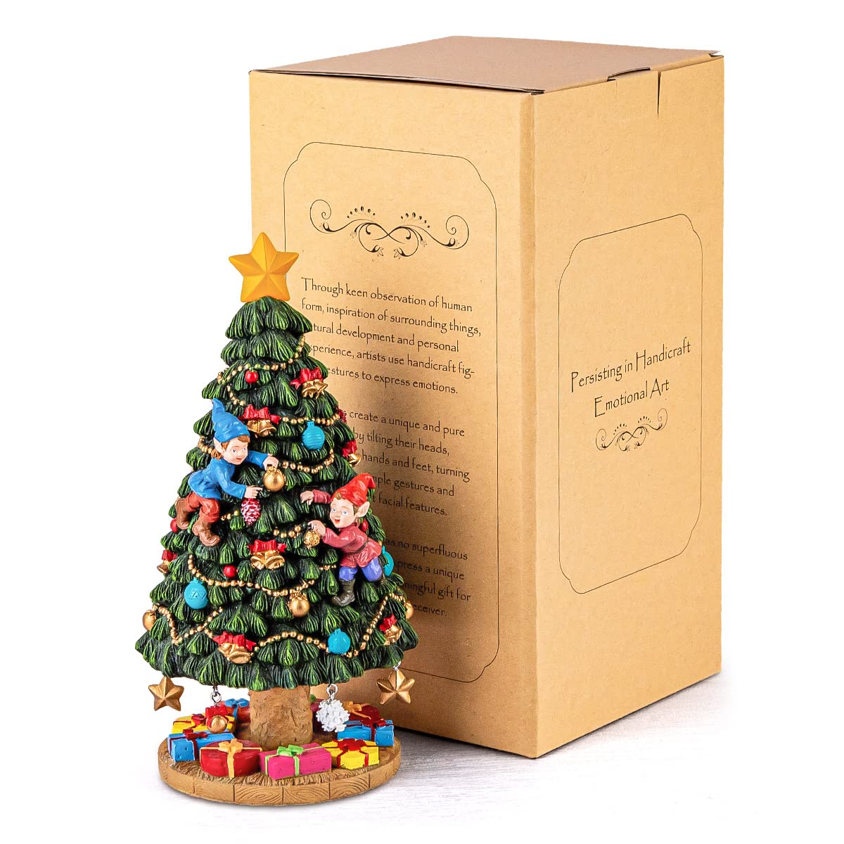 Mua Mr.Winder Christmas Tree Music Box Gift, Rotating Xmas Tree ...