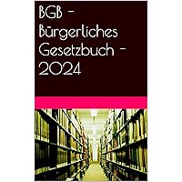 BGB: Bürgerliches Gesetzbuch - 2024 (German Edition)
