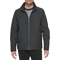 Calvin Klein Men's Stand Collar Poly Jacket