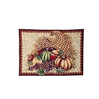 Fall Harvest Tapestry Area Rug, 19