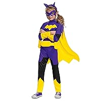 Disguise Batgirl Costume, Official Batwheels Deluxe Costume Outfit and Batgirl Mask