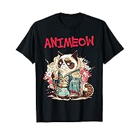 Meow-sical cat anime lovers' Kimono T-Shirt