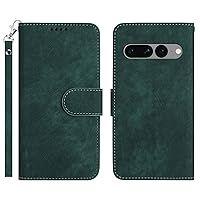 Smartphone Flip Cases Compatible with Google Pixel 7 Pro Wallet Case,Soft PU Leather Folio Flip Protective Cover,Magnetic Closure Shockproof Case Shockproof Cover Pocket Flip Cases ( Color : Green )