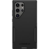 OtterBox Samsung Galaxy S24 Ultra Commuter Series Case - Single Unit Ships in Polybag, Ideal for Business Customers - Black, Slim & Tough, Pocket-Friendly, with Port Protection