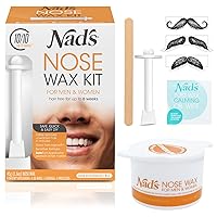 Nose Wax Kit for Men & Women - Waxing Kit for Quick & Easy Nose Hair Removal, 1 Count