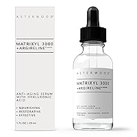 ASTERWOOD Matrixyl 3000 + Argireline Serum with Hyaluronic Acid - Anti-Aging and Anti-Wrinkle - Peptides Serum For Face, 29ml/1 oz