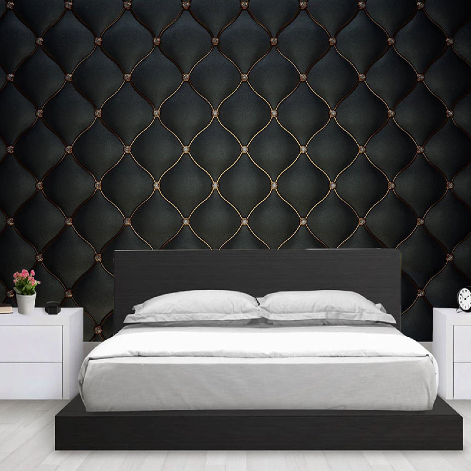 Bức tường của bạn chưa bao giờ trông đẹp đến thế! Modern Photo Wallpaper 3D Black Luxury Mural mang lại sự tươi mới cho căn phòng của bạn với họa tiết độc đáo và hiện đại. Từ những gam màu tối đến những gam màu sang trọng, bạn sẽ tìm thấy một bức tường ưng ý với chúng tôi.