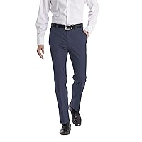 Calvin Klein Men's Modern Fit Dress Pant, Dark Blue, 34W x 34L