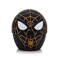 Bitty Boomers Marvel: No Way Home Spider-Man Black & Gold Suit - Mini Bluetooth Speaker