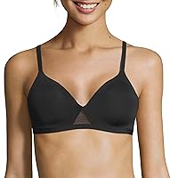 Women's Oh So Light Wireless T-Shirt Bra with ComfortFlex Fit and Comfort Foam