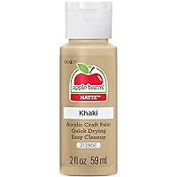 Apple Barrel Acrylic Paint in Assorted Colors (2 oz), 21390, Khaki