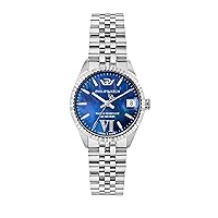 Women's Watch, Time, Date, Analog, Steel Band, Caribe Collection with Diamonds - R8253597655