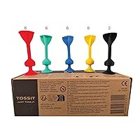 Game Set - Indoor, Outdoor Suction Cup Throwing Party Game - Family Friendly - Portable Fun That Sucks!