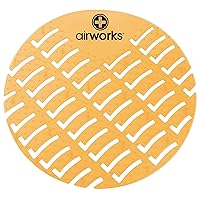 Hospeco - CC-003 Airworks AWUS231-BX Yellow Citrus Grove Urinal Screen (Box of 10)