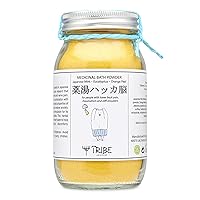 Japanese Bath Powder with Japanese Mint, Eucalyptus and Orange Peel for People with with Lower Back Pain, Rheumatism and Stiff Shoulders