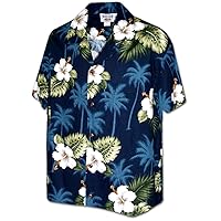 Pacific Legend Hawaiian Shirts Hibiscus Island