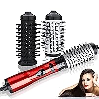 3 in 1 Hot Air Styler,Rotating Blow Dryer, 3 in 1 Hot Air Styler,3-in-1 Hot Air Styler and 360 Rotating Hair Dryer,3Gear Temperature Electric Negative Ion Hair Styler Brush