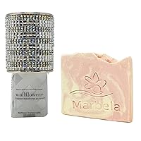 Bath & Body Works Shine & Sparkle Wallflowers Fragrance Plug with a Marbela Sample Soap