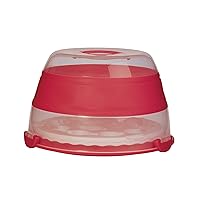 PrepWorks BCC-1AZ Carrier, 24 Cupcakes, 2 Layer, Red