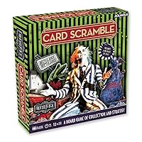 AQUARIUS Beetlejuice Card Scramble Board Game - Fun Family Party Game for Kids, Teens & Adults - Entertaining Game Night Gift - Officially Licensed Merchandise