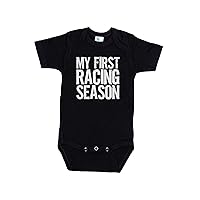 Baby Racing Onesie/My First Racing Season/Unisex Bodysuit/Newborn Racing Outfit