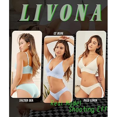 Mua Livona Bras for Women - 3 Pack Sports Bra Bralettes with