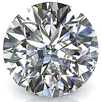 100% GRA Certified High Quality Brilliant Round Cut Moissanite Stone Loose Gemstone By Gemselect