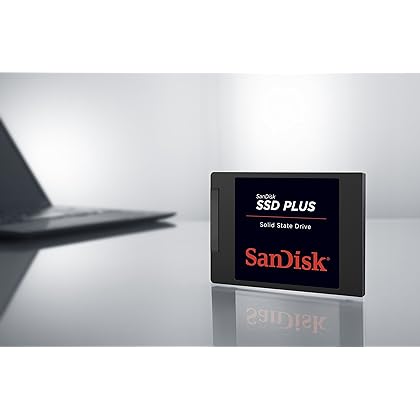 SanDisk SSD PLUS 240GB Internal SSD - SATA III 6 Gb/s, 2.5