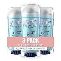Aluminum Free Deodorant for Women, Cherry Blossom, 2.4 oz (Pack of 3)