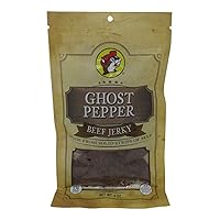 Buc-ee's Ghost Pepper Beef Jerky in a Resealable Bag, 4 Ounces