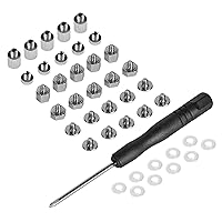 SilverStone Technology CA04 M.2 SSD Screw Kit for Motherboard Accessory Mounting (SST-CA04)