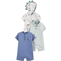 Simple Joys by Carter's baby-boys 3-pack Rompers