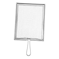 BESTOYARD Glaze Sieve Garden Soil Sifter Mud Filter Mesh Halloween Birthday Banner Small Top Hats for Crafts Soil Retaining Mesh Strainers Filters Stainless Steel Round Soil Sieve