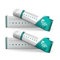 Whitening Toothpaste Sensitive Travel Size 1 Ounce (2Pack) Fluoride Teeth Whitening Toothpaste for Sensitive Teeth, Mint Flavor 3472-2
