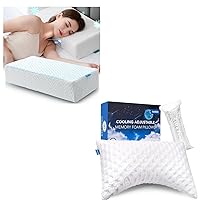 Cooling Side Sleeper Pillow and Cube Pillow for Side Sleepers Square Pillow