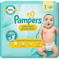 PAMPERS Nappies T1 - Pack of 24 nappies