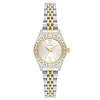 Armitron Women's Crystal Accented Bezel Bracelet Watch, 75/5900