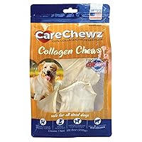 CareChewz Collagen Slices Dog Chew Treats - Natural Flavor, 8 oz